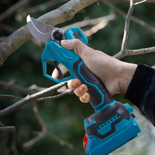 Living And Home Cordless Telescopic Pole with Brushless Chainsaw and Brushless Pruner Shear 1