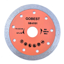 (115mmx22.2 bore (GB-0101)) GOBEST tile diamond disc 115-180mm, 22.2 and 25.4 bore