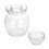 Pickle Jar Household Pickle Jar for Storage 2Pcs Transparent Glass Kitchen 1
