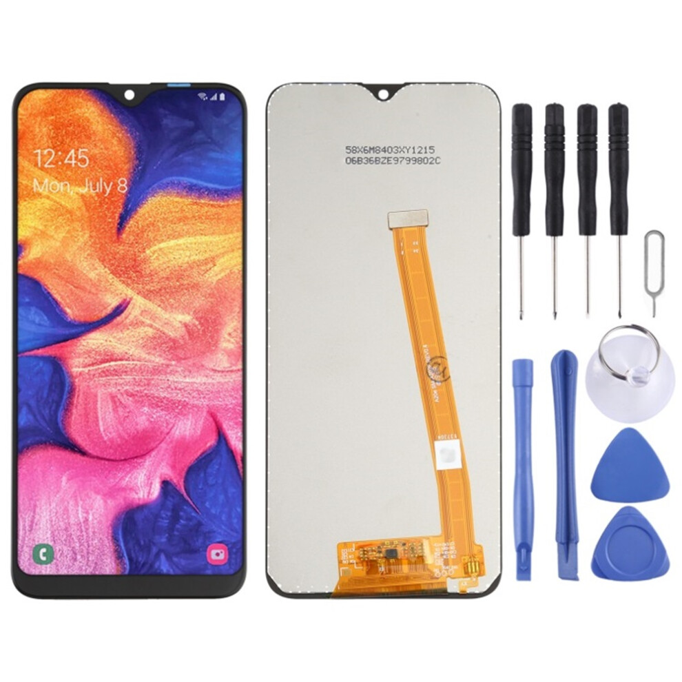 Original Pls Tft Lcd Screen For Galaxy A10e With Digitizer Full Assembly (Black) Black 6963311545414