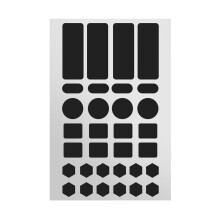 Flexibele siliconen beschermstickers voor elektronische-B