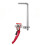 Adjustable Ratcheting Table Clamp Hold Down Clamp Set-160x60mm 1