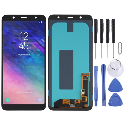 Écran LCD OLED pour Samsung pour Galaxy A6 + (2018) SM-A605 avec assemblage complet de numériseur