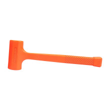 High Visibilities Orange None Sparking Rubber Hammer For-1.5LB