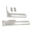 Durability Steel 3Needle 5thread Zigzag Foot For Overlock 1