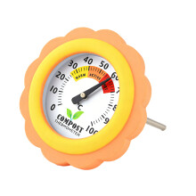 Weather Resistant Soil Thermometers Strong Designs-sunflowers