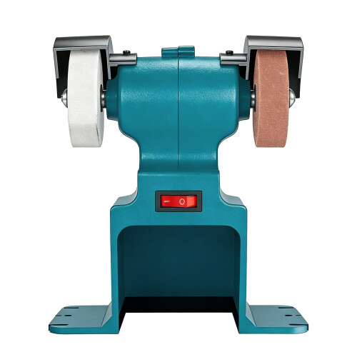 Meuleuse sans fil à Double roue pour batterie 18V, avec-Bleu