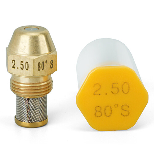High Efficiency 80 Degree Copper Oil Burners Nozzle-2.50GPH