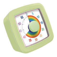 Child Friendly Visual Clock Countdown Timer For-Green