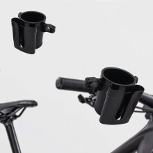 Christmas ornament bicycle cup holder black