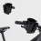 Christmas ornament bicycle cup holder black 1