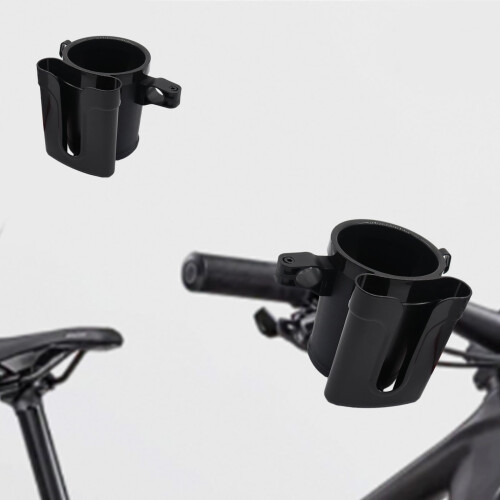 Christmas ornament bicycle cup holder black