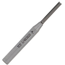 3mm Straight Router Bit for Trimmers Double Flute Straight Bit
