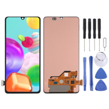 Super AMOLED LCD Screen for Samsung for Galaxy A41 with Digitizer Full Assembly (Black)