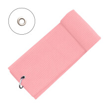 Microvezel golfhanddoek met wafelpatroon, absorberend, 1 stuk