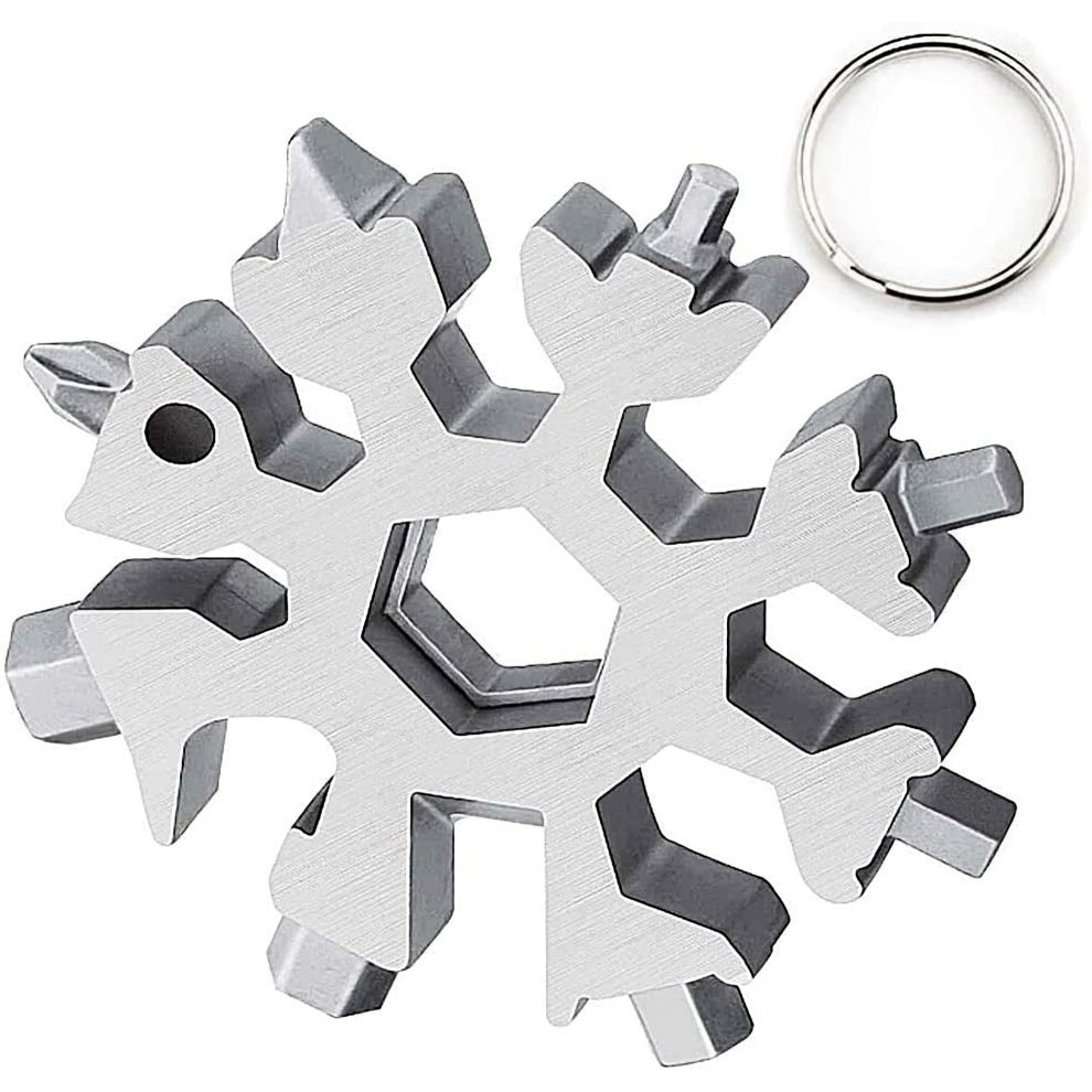18 In 1 Snowflake Multitool For Outdoor Travel Camping - Unique For 9301715055790