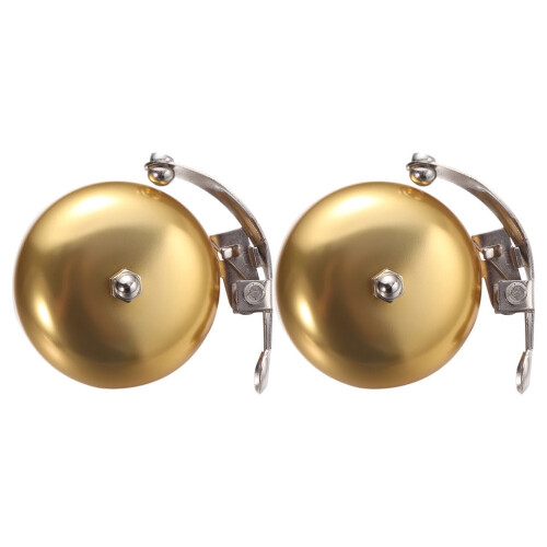 Opvouwbare racefietsbel retro accessoire 2 stuks