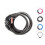 Bike Cable Lock 4-Digit Resettable Combination 6ft 1