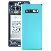 (green) Batterie de secours avec objectif d'appareil photo pour Samsung Galaxy S10+