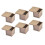 6x Non-stick Toast Mold with Lid Square Bread Loaf Pan Baking Tool 1