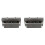 2X Meats Press Tool Pressing Tool Kitchen Cooking Tool,Stainless Steel,Rectangle,Forming Tool for Homemade,Beef Brick 1