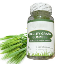 (B) Organic Vegan Barley Gummies for Immune System