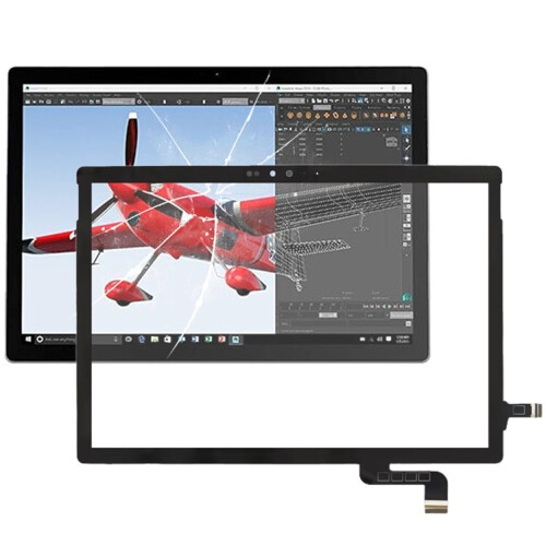(Microsoft Surface Book 1 13.5 inch) L'écran tactile avec adhésif OCA convient à Microsoft Surface Pro X 1876
