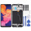 LCD Screen for Samsung for Galaxy A10 / SM-A105F (Single Card Version) Digitizer Full Assembly with Frame (Black) 1