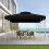 Pavilion Replacement Roof 3x3M Black - Weather-Resistant 1