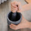 Granite Pattern Pestle Set Stone Herb Spice Grinder Solid Grinder Cooking Set 8