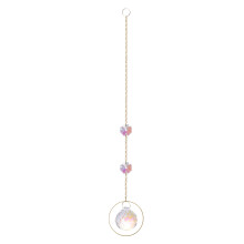 Clopoței de vânt din cristal suspendați Fnyoxu, prismă, pandantiv, decorațiune din cristal