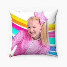 Jojo Siwa egyedi, fonott poliészter párnahuzat