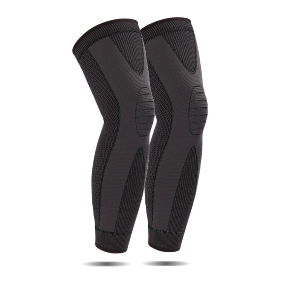 Extra Long Leg & Calf Braces Knee Sleeve for Basketball Football Knee
