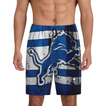 DET Lions herr sportiga korta pyjamasbyxor