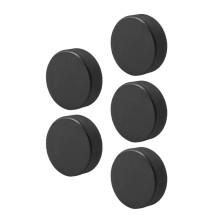 5pcs Rubber Ice Hockey Pucks Sports Rubber Ice Hockey Balls Hockey