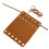 Retro fietshandvatten van leer, stuuraccessoires 1
