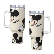 Musse Pigg 40oz H2.0 Vakuumisolerad Tumbler i Rostfritt Stål med