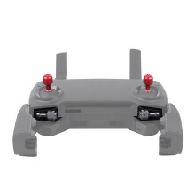2 Piezas de Metal Mando una Distancia Rocker Joystick para Air 2 / Drone Control Remoto-Rojo