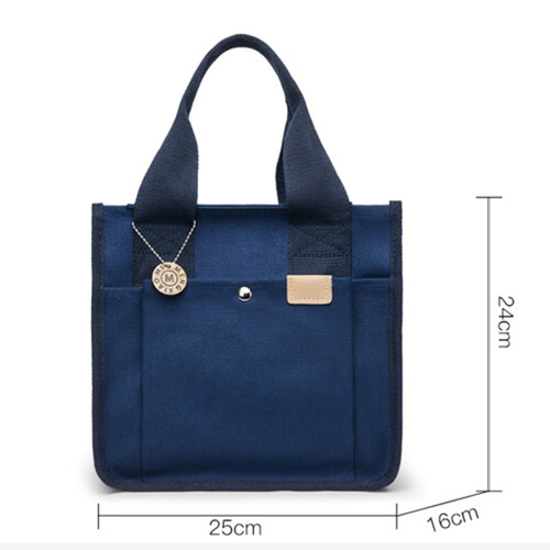 Canvas Messenger Bag Unisex Large Capacity 1