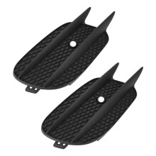 2X Car Front Bumper Fog Light Grill Grille Cover for E CLASS W213 E200 E260 16-20 A2138856800 A2138856700