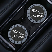 for Jaguar Car Cup Coaster, Drink Holder Coaster for Jaguar XE XEL XF XFL XJ F-PACE F-Type