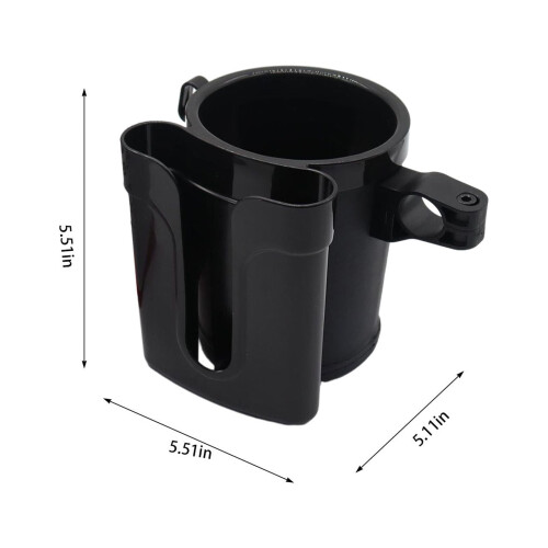Christmas ornament bicycle cup holder black 2