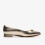 Clarks (Standard, 7 (Adults')) Natalyn Trim Gold Metallic 1