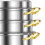 316L Stainless Steel Multi-Layer Steamer Pot for Induction Cookers 2