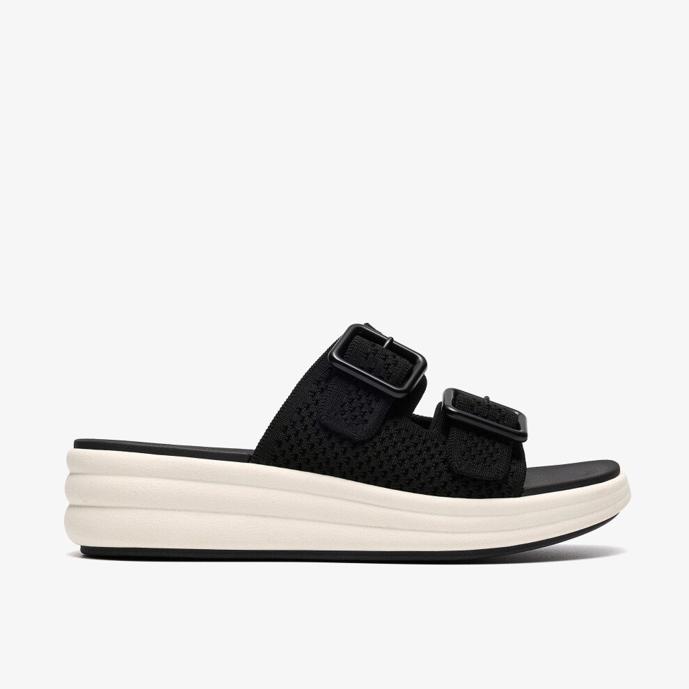 Clarks (Standard, 4 (Adults')) Drift Faye Black