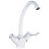Balterley Contemporary Dual Lever Kitchen Sink Mixer Tap, White 1