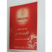 Weleda Jardin De Vie Grenade Pomegranate Eau Natural Parfumee 5x 1.5ml