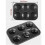 5pcs Baking Mold Nonstick Baking Pan Kitchenware  black 4