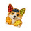Serving Board For Cheese Crackers And Fruits-Welsh herding dog 1