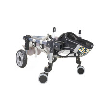 Fauteuil roulant canin stable à quatre roues, léger et-XS